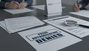 Prior authorization denial: appeal medical necessity 2026
