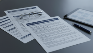 LTD policy pre-existing condition exclusion (ERISA)